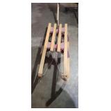Hamax folding pull wood sled 35.5in long
