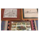 Group of 3 pictures  local landmarks