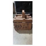 Wood egg basket 5in x7in