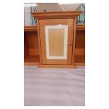 Wood Collectible shelf 19x10" picture frame in