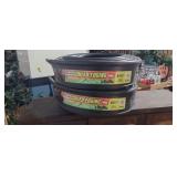 2 rolls of coiled edging 20in