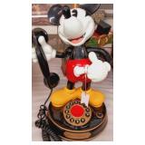Mickey Mouse telephone push button 15" tall