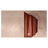 Wood wall shelf  11"x6"