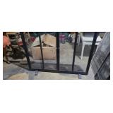 Fireplace screen with sliding doors free standing