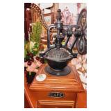 Wood & Iron coffee grinder & harp