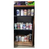 Old beer cans blitz, old English, Milwaukee,