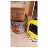 Minnow Bucket, Bait Canteen, Frabill flow Troll