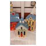 Cracker Barrel Cooked Jars x3 , ceramic Old