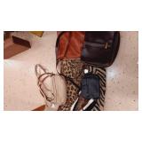 5 Purses , Liz Clayborn, Jackson Smith,  Fossil &