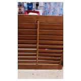 2 Adjustable  louver Doors 24"1/2 x24" 1/2