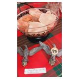 Salt Light & 2 heavy metal flag pole toppers