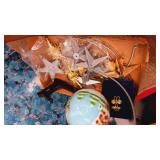 Heavy Ornament Hangers Silver & Gold Color Stars