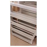 Large Wood Spice Rack 25" x 35"  on Rollers to