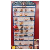 Large amount of Jewelry in hanging compartment