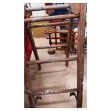 Large quilt blanket ladder home made 29"x39"x19"