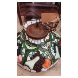 Stain Glass 18" Ceiling lamp, in perfect
