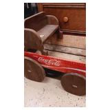 Coca-cola wagon 18"x12"