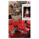 Christmas Arrangement for the holidays 7 candles