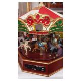 Christmas Carousel 13x10" with cord