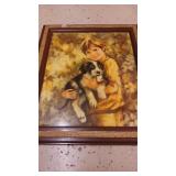 C Mitchell picture in woid frame 24"x20"