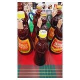 Mrs Butter Worth Bottles x7