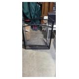 Tri-fold Fire place screen 29in tall 49i. Across