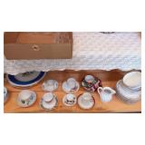 Tea cup & Saucer plus additional china plated