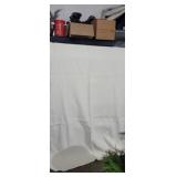Full size off white coverlet blanket embossed