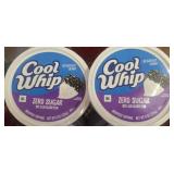 5 tubs of zero sugar cool whip