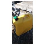 Yellow diesel fuel can 5gal