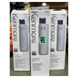 3 Kenmore refrigerator filter replacements