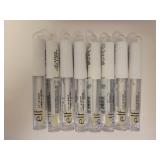 8 Elf clear lip lacquers gloss