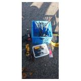 Dewalt grinder , drill attachment, heat gun and