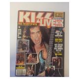 KISS 1993 Live Magazine cover is loose
