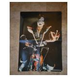 KISS 1977 Ace Frehley poster authentic vintage