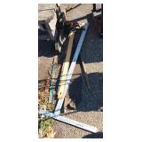 Drywall t square , pipe bender and more