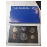 1971 US  proof mint set