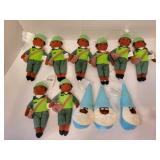 11 Wondershop Christmas Ornaments 5in