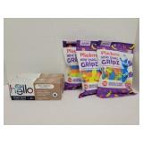 3pkgs kids plackers & 2 Hello dragon dazzle