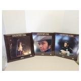 3 Country USA Record Albums LPs Vinyl 1968, 