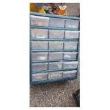 18 compartment bolt organizer with contents
