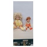 Timey tell doll and Chrissy doll 13in