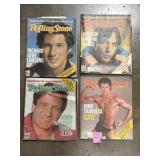 4 1982-83 Rolling Stone magazines