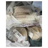 White diamond compound bars and buffer balls