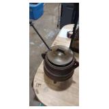 Cast iron Smudge pot 6in