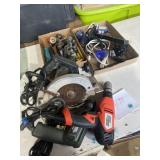 Power tools, clamps, surge protector, and more