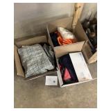 Variety of clothes some with tags, formal,