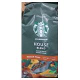 18oz bag of Starbucks house blend ground coffee