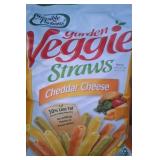 3 large 12oz bags of cheddar cheese veggie straws