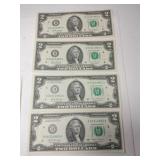 4  2017 UC $2 consecutive numbers